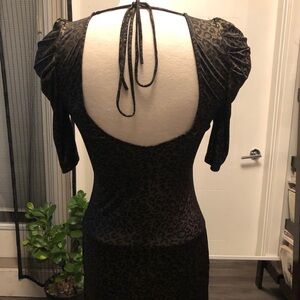 NWT Leopard Guess open back